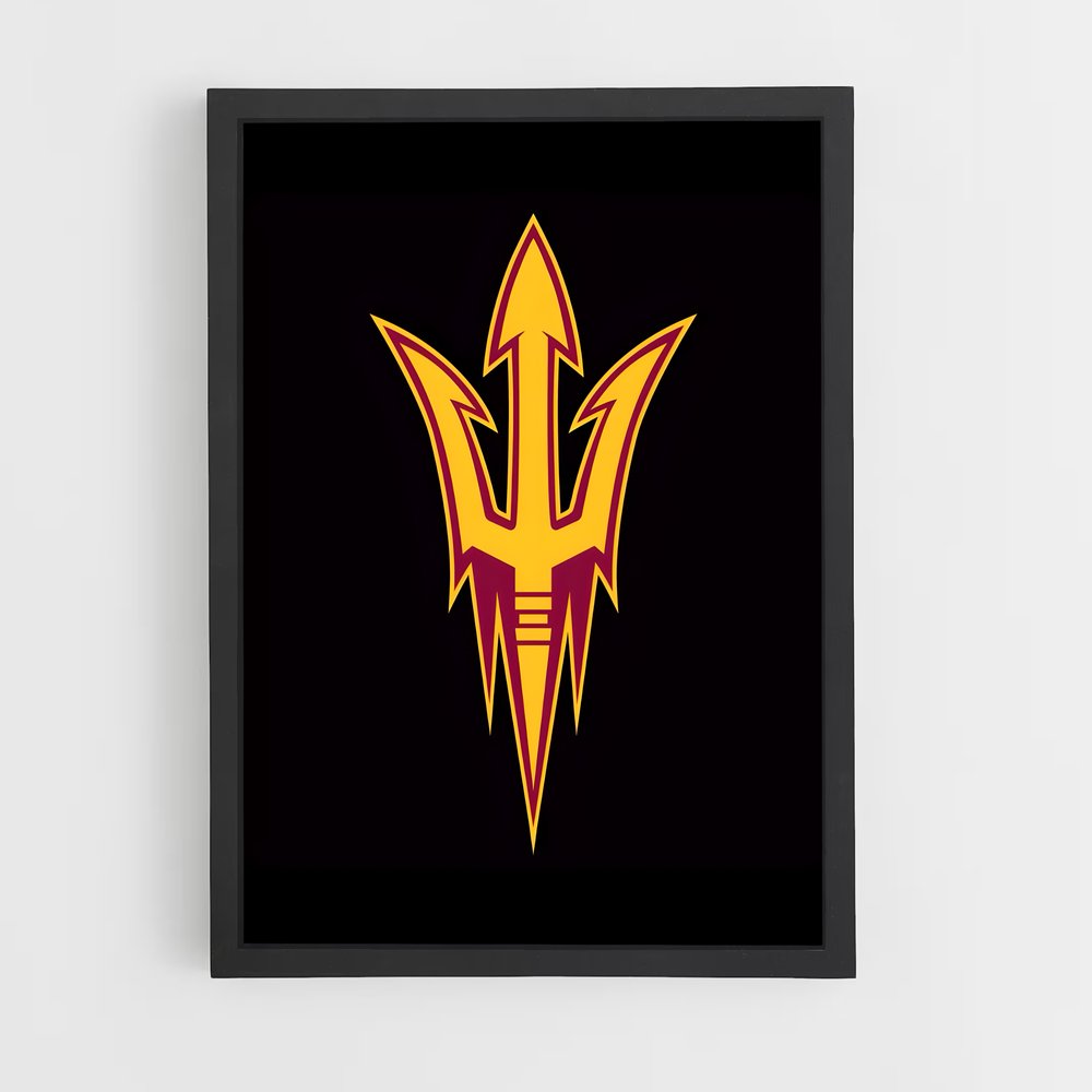 Poster Arizona state – affiche Baseball (vue 2)